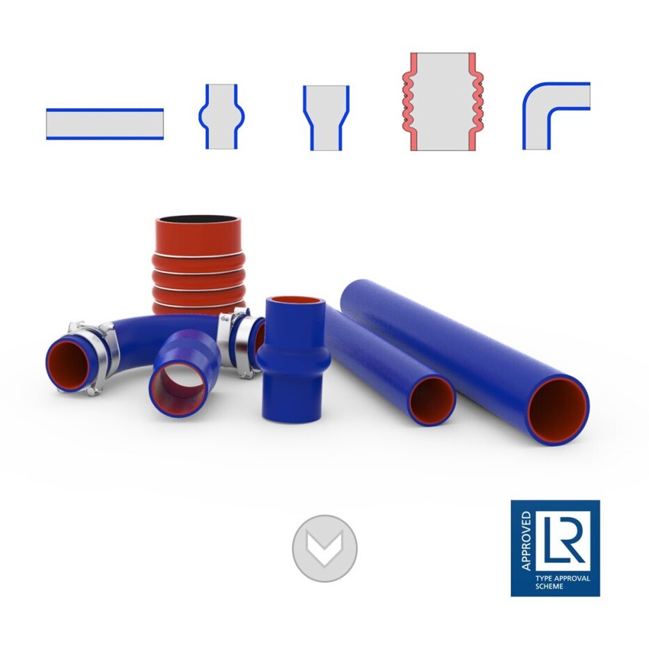 Sillicone hoses and bellows
