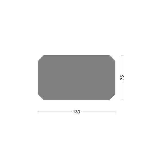 Solid S-fender 130x075mm