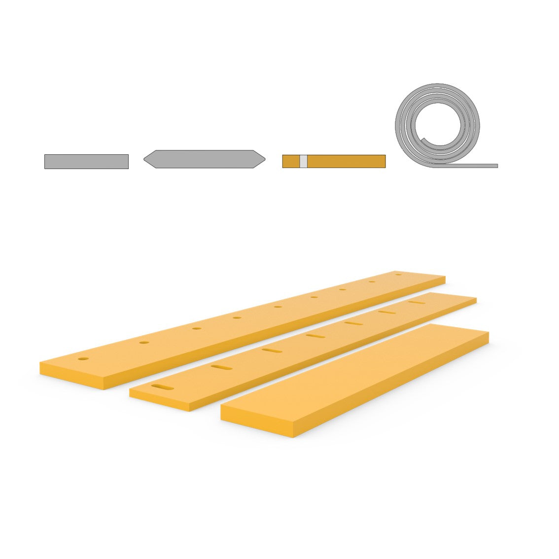 hofschaber schurfleiste aus Polyurethan – alle Größen