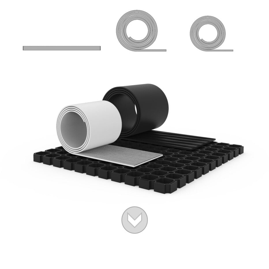 Rubber matting
