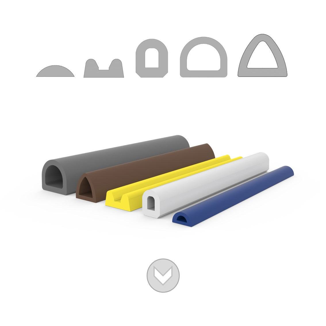 Colored & non-marking fenders