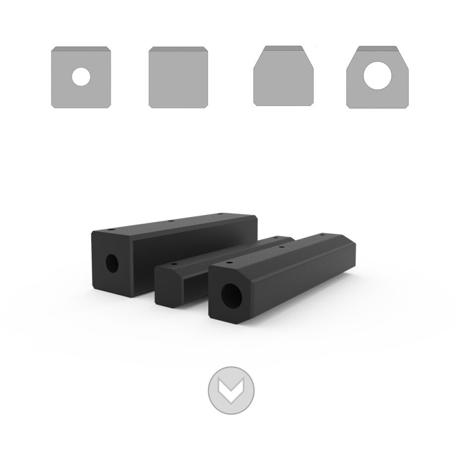 Composite rubber & UHMWPE fender blocks