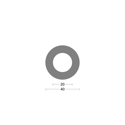 Cylindrical fender 40x20mm