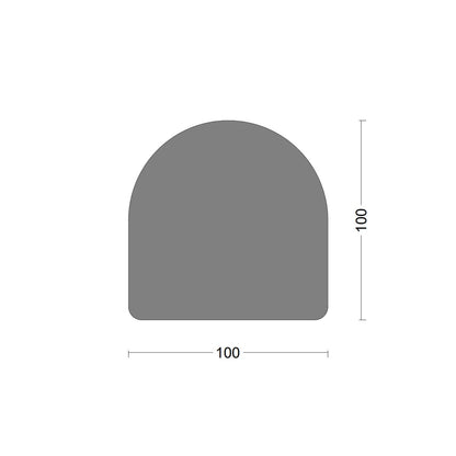 D fender rubber profile DS 100x100mm