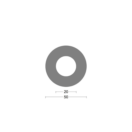Cylindrical fender 50x20mm