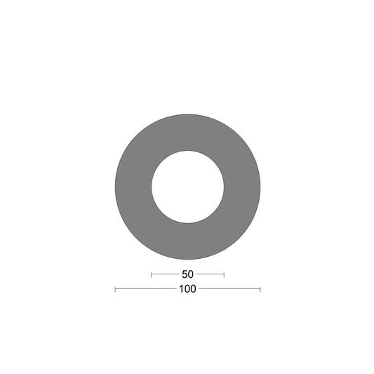 Cylindrical fender 100x50mm