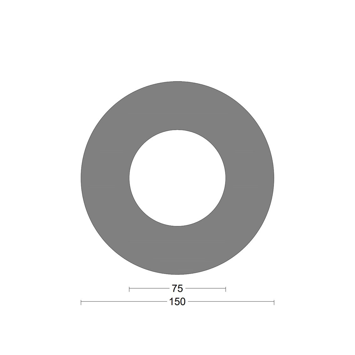 Cylindrical fender 150x75mm
