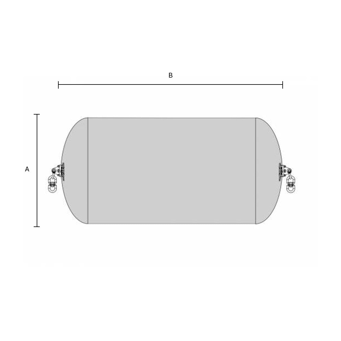 pneumatic fender 2D