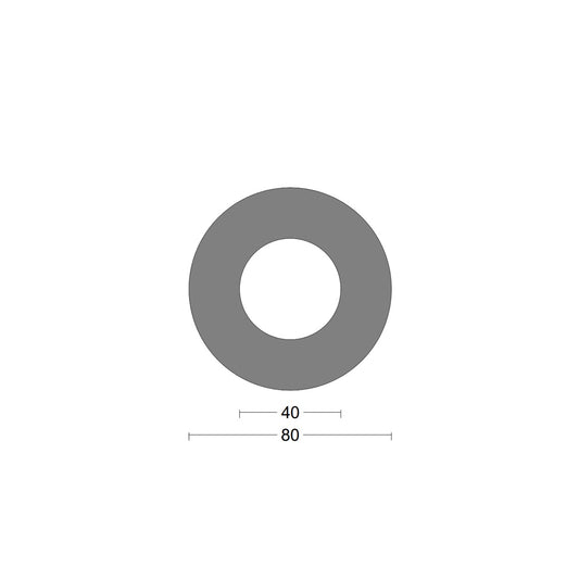 Cylindrical fender 80x40mm