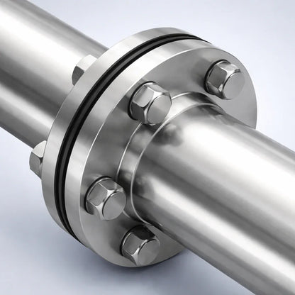 Garlock gasket being used