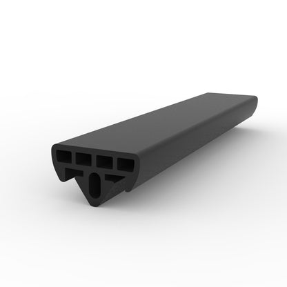 Glass rack rubber 37x21mm open