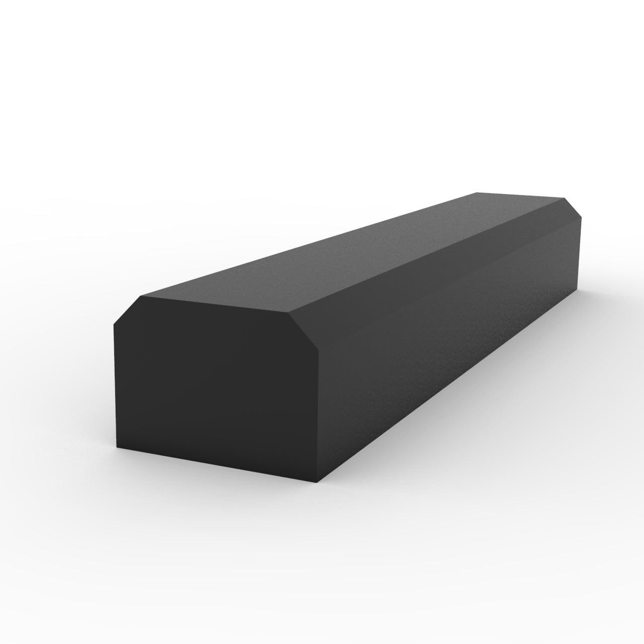 Solid S-fender 070x050mm