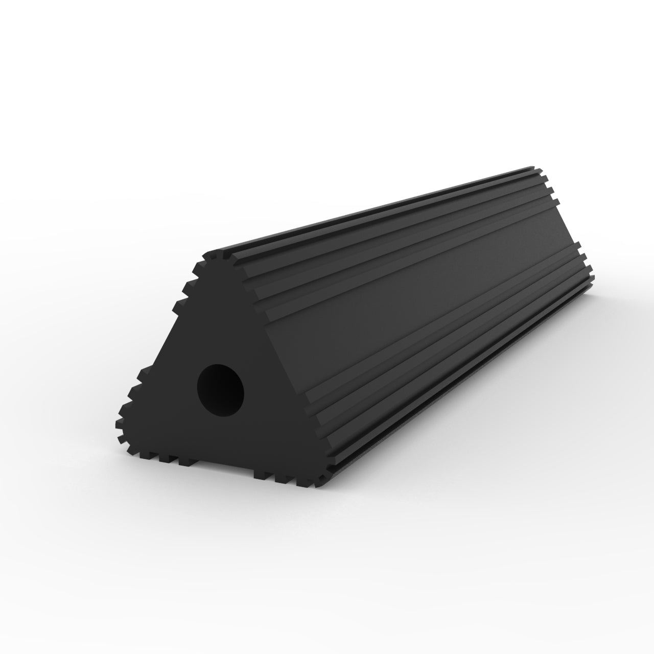 Wheelchock rubber 140x125mm