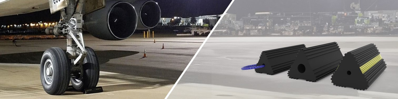 Aircraft wheel chocks